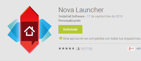 Personaliza el aspecto de tu celular con Nova Launcher