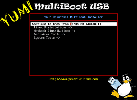 Crear USB Multiboot con Yumi