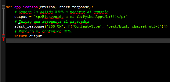 Corriendo python bajo apache