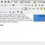 Remover estilo o formato en TinyMCE