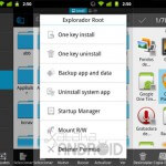 Aplicacion para desinstalar las aplicaciones de fábrica en Android