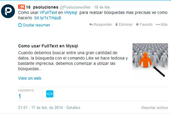 Como configurar tu sitio o blog para ver el resumen en Twitter