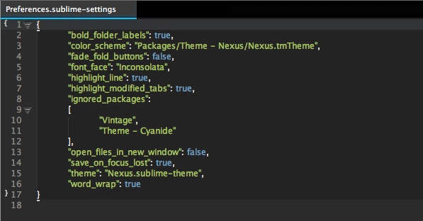 Configuración Sublime Text 2 y 3